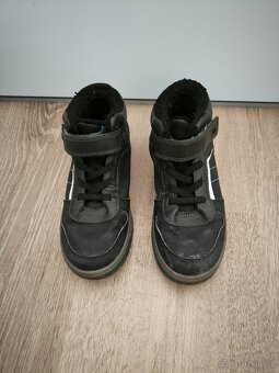 Zateplené dětské kotníkové boty - 2