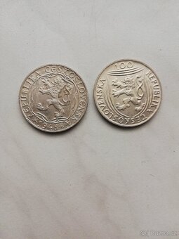 Pamětní stříbrné mince 100kčs - 2