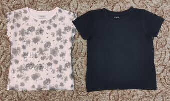 Dívčí trička vel. 116 - 146 - 2