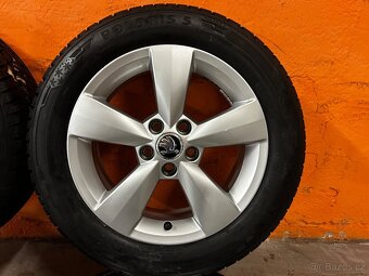 Alu Škoda + 185/60/15 TOP stav - 2