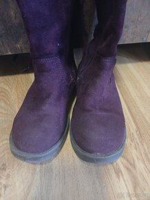 Semišové kozačky X-TI, vel. 28 - 2