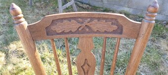 Dřevěné křeslo - 2