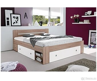 Dřevěná postel Stefan 140x200 - 2