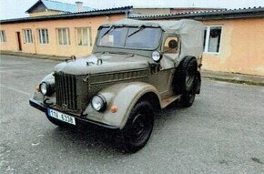 Souprava GAZ 69 s přípojným vozidlem - polní kuchyní - 2