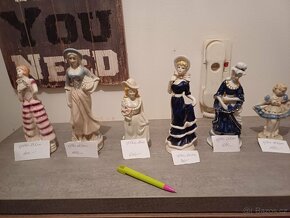 Starožitné porcelánové sochy - 2