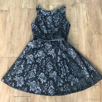 Dámské černo-stříbrné šaty Dorothy Perkins - 2