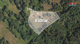 Prodej komerčního pozemku, 8531 m², Dlouhý Most - 2