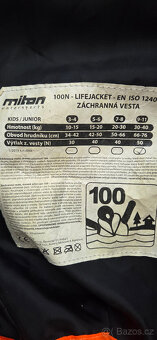 Dětská záchranná vesta Miton 100N 9-11 let - 2