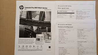 HP Laserjet M521DN | Duplex | GLAN | nový toner na 12500stra - 2