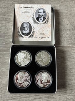 Sběratelská sada minci GÉNIOVÉ 20. STOLETÍ - 2