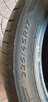 Letní pneu Dunlop 225/45/17 - 2