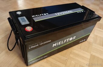 LiFePO4 baterie Nielftor 200Ah /12V, BMS s bluetooth - 2