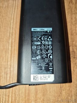 Nabíječka adaptér Dell 130W tenký kolík 06TTY6 - 2