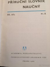 Příruční slovník naučný - 4 velké knihy (Academia 1966) - 2