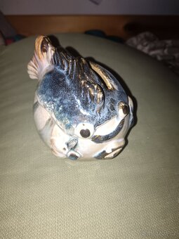 Keramická kasička ryba - 2