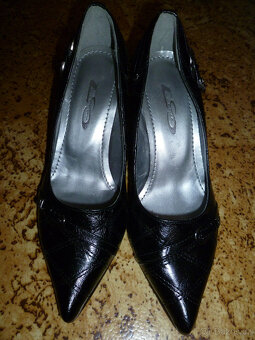 Nové černé lodičky, velká sleva - 2