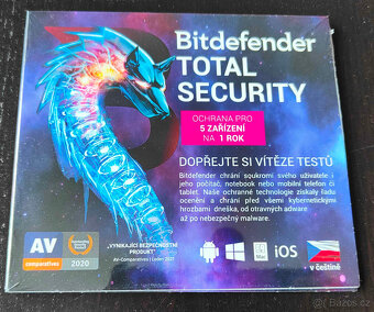 2 kusy Bitdefender Total Security 5 zařízení / 1 rok CZ - 2