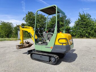 Minibagr Yanmar B15 /1600kg/, 2x lyžica - 2