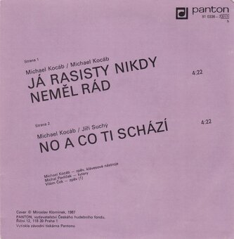 Michael Kocáb – Já rasisty nikdy neměl rád  (SP) - 2