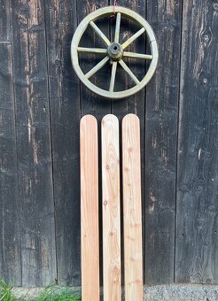 Dřevo- Plotová modřínová prkna plotovka plaňky na plot - 2