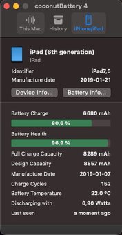 iPad Gen 6 9.7 Nová baterie - 2