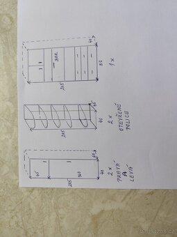 Obývací stěna olše - 2