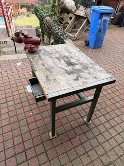 Dílenský ponk se svěrákem YORK 100mm - 2