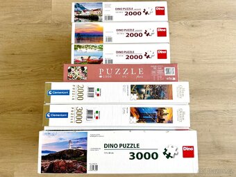 Puzzle 1000, 4x2000 a 2x3000 dílků (i jednotlivě) - 2
