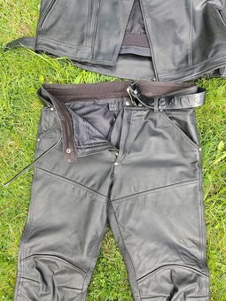 Kožené oblečení na motorku s doplňky - 2