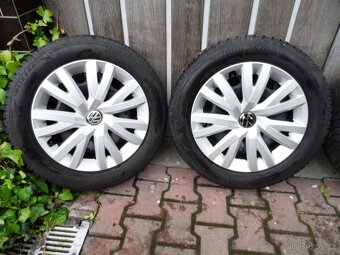Komplet Zimní Sada Bridgestone +Poklice205/55/16 ET 46 5X112 - 2