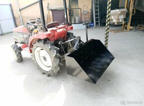 Lžíce, lopata, radlice za malotraktor do tří bodu 110cm - 2