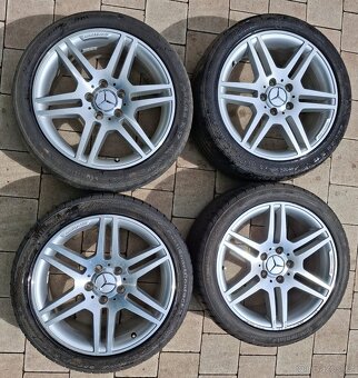 17" mercedes amg alu sada letní pneu - 2