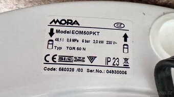 Bojler Mora 50l - 2