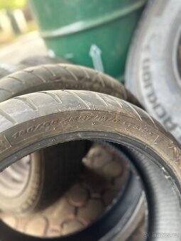 Pneu 180/55 R17 zadní a 120/70 R17 pření - 2