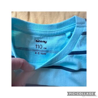 2x nové chlapecke tričko 110 - 2