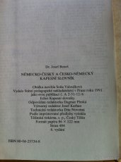 Německo český - česko německý kapesní slovník - 2