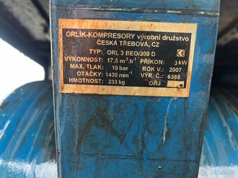 Kompresor Orlik 3 BEO/300D - 2