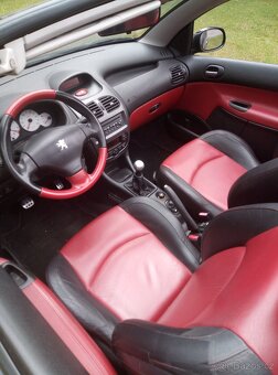 Peugeot 206cc 1.616v 80kw rok 2002 Platimum - 2
