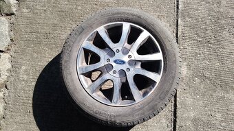 Prodám 4 originální disky Ford + letní pneu v ceně - 2