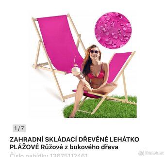Skládací lehátko - 2