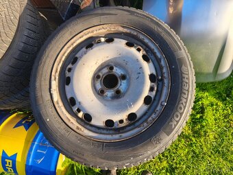 Zimní pneu 185/60 R15 + disky 5x100 - 2