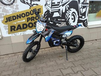 Pitbike Leramotors Rocket 1600W 14x12 modrá - 2