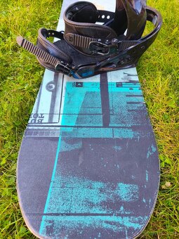Snowboard Burton Radius 135L, vázání Burton Freestyle - 2