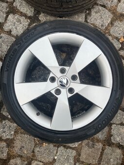 Originál alu kola Škoda Denom R17 - 2