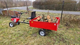 Kultivátor PUBERT VARIO 55P C3 + vozík VARES HV 220L - SET 1 - 2