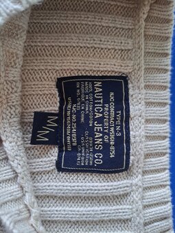 Béžový svetr značky Nautica - 2