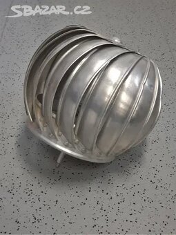 Komínový ventilační nástavec hliníkový otočný - 2