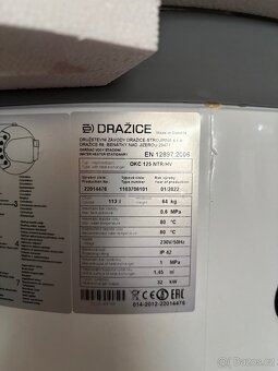 Bojler Dražice 125 OKC - 2