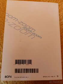 Návod na Mazda cx5  2012 v Němčině. - 2