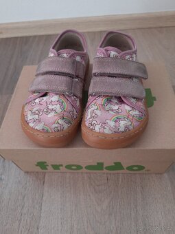 Plátěné bareoot boty Froddo vel. 25 - 2